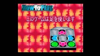 DDR extra mix how to play ps1