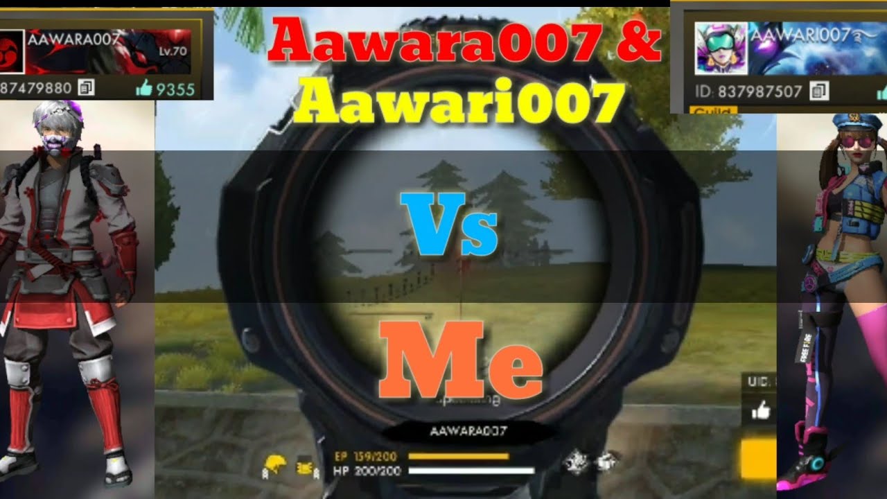 Fight With AAWARA007 In Rank Match Black Flag Army Garena Free