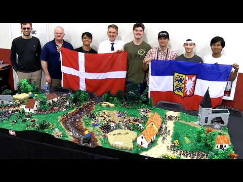 Huge LEGO Battle of Isted 1850 | Largest Battle Ever Fought in N. Europe