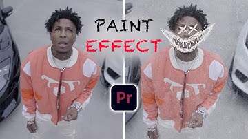 ADD this FREEZE FRAME PAINT EFFECT to your next MUSIC VIDEO! PREMIERE PRO | EASY