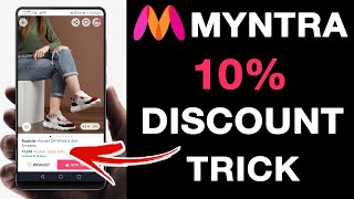 Myntra 10% Discount Trick Myntra End Of Reason Sale 2021 Myntra Discount Trick Gagtech