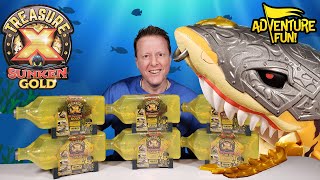 Treasure X Sunken Gold “Hunter” \& “Tiger Shark’s Treasure” Adventure Fun Toy review by Dad!