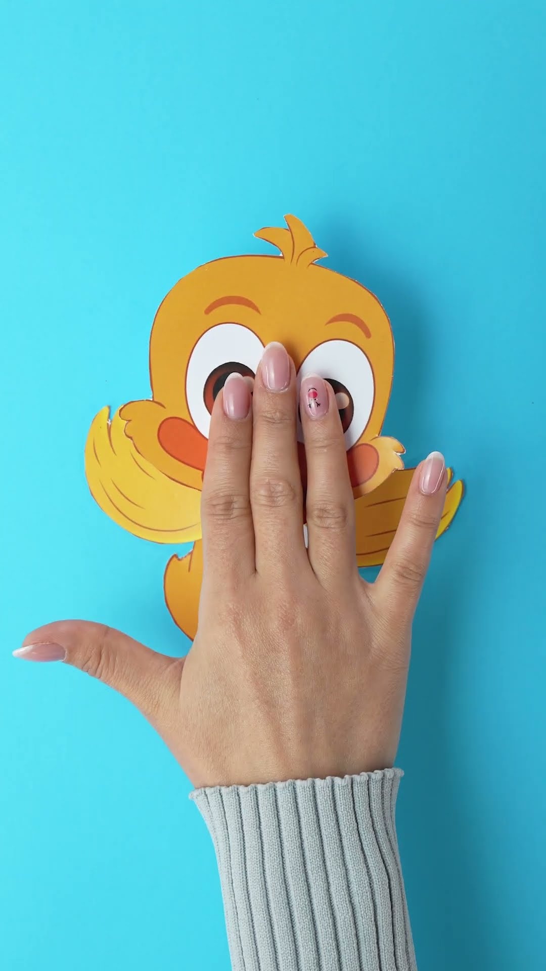 Sevimli Dostlar'ın Şaşkın Ördeğini Kraft Kağıdıyla Kolayca Kendin Yap✂️? #diy #sevimlidostlar