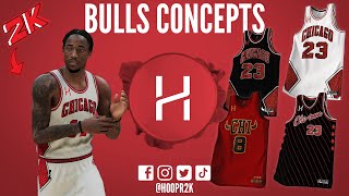 NBA2K Houston Rockets Custom Jersey Concepts by @hooprstore 