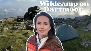 Solo Wild Camp on Dartmoor 🏕️🥾🏴󠁧󠁢󠁥󠁮󠁧󠁿 A Windy Night Beneath the Tors