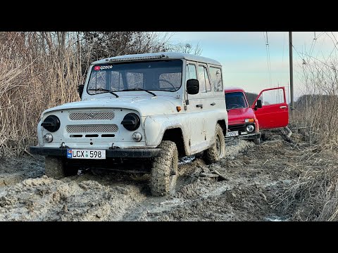 Lada Niva, UAZ'a karşı! Bahar OFF-ROAD! 2022