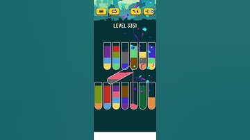 water sort puzzle - level 3351