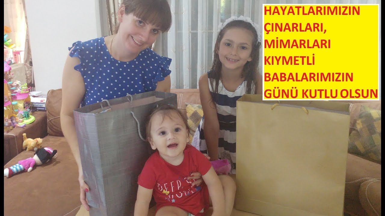 BERKAY BEBEK ELİF BABALAR GÜNÜNÜ KUTLUYOR YouTube