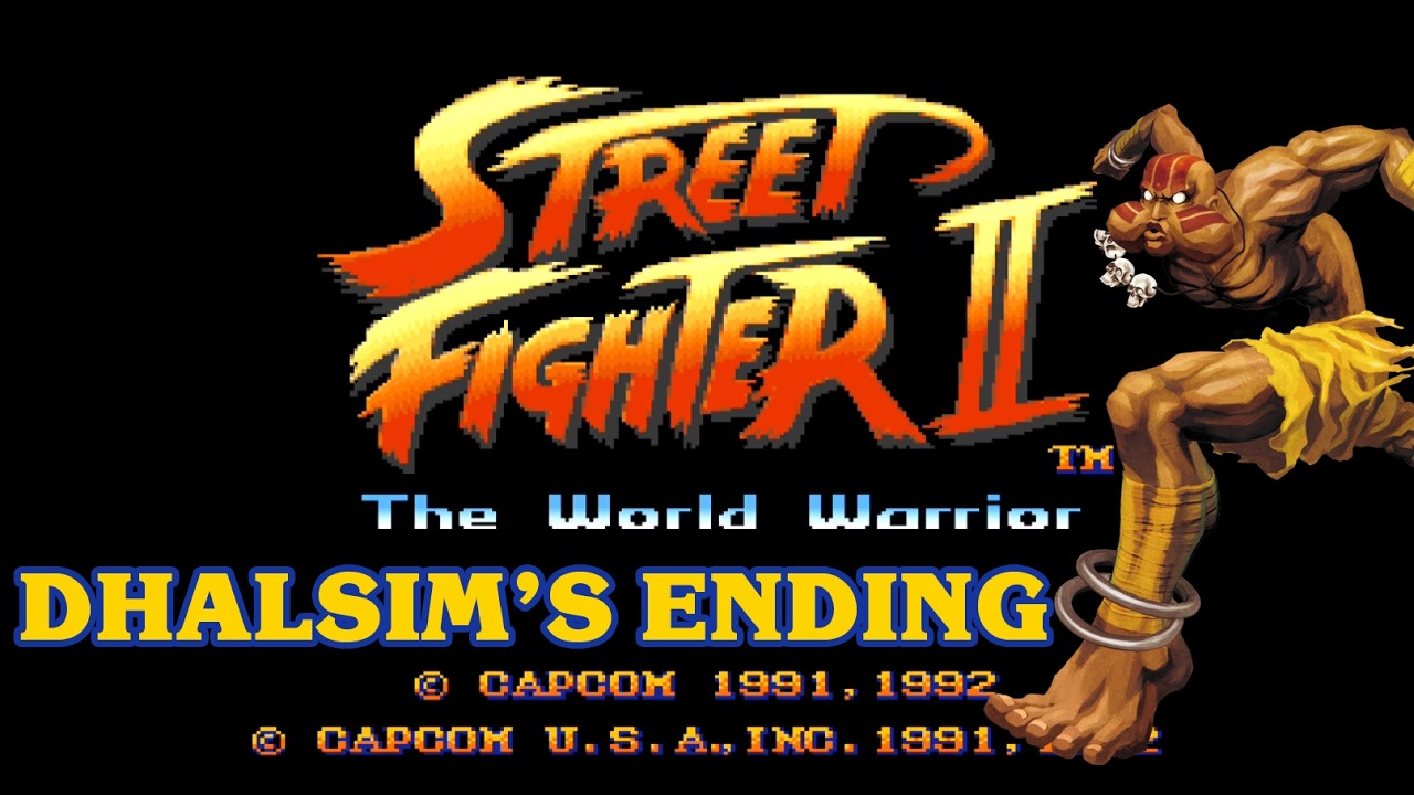 Street Fighter II: The World Warrior Dhalsim Ending | Super Nintendo Entertainment System