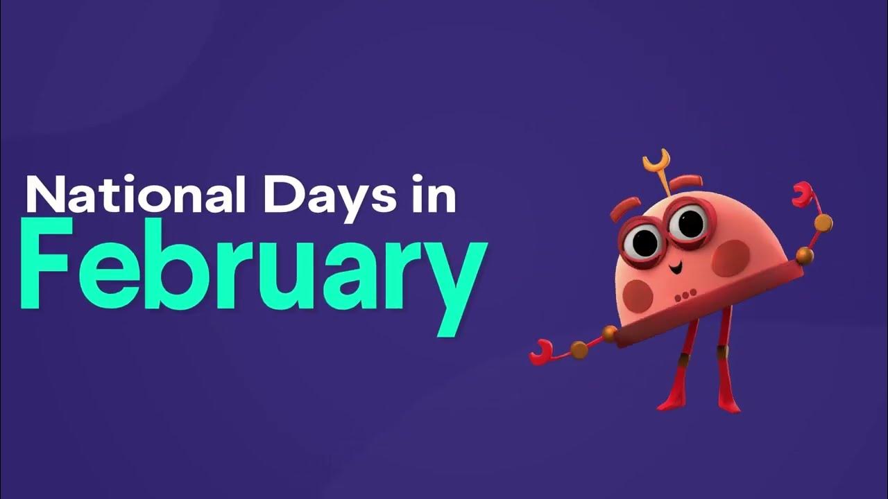 National Days In February 2023 National Holidays In February YouTube national-days-in-february-2023-national-holidays-in-february-youtube