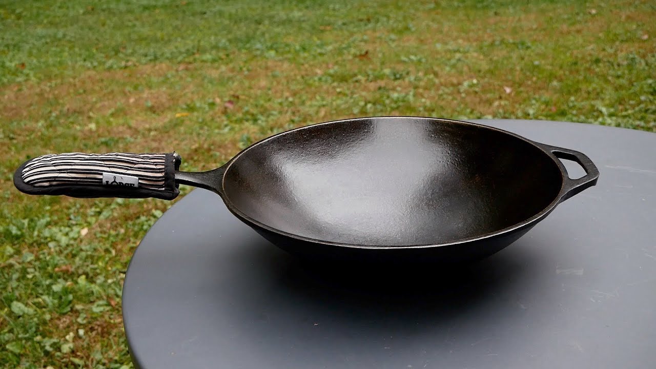 Lodge Chef Collection 12/3.75-Quart Seasoned Cast Iron Stir-Fry Skillet  with Handles + Reviews