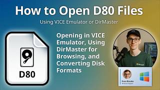 How to Open D80 Files (Commodore 8050 Disk Image)