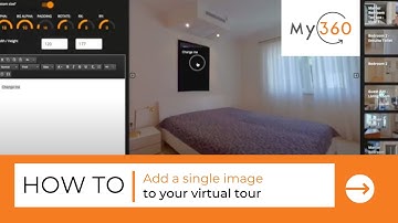 How to add a single image to your virtual tour | My360 Virtual Tour Software