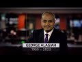 George alagiah passes away 1955  2023 uk  bbc  itv news  24th july 2023
