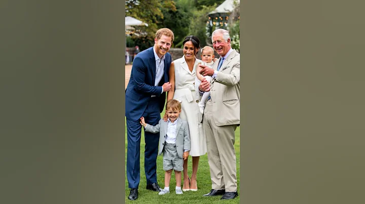 Archie and Lilibet reunited with King Charles #royal #princeharry #meghanmarkle #kingcharles