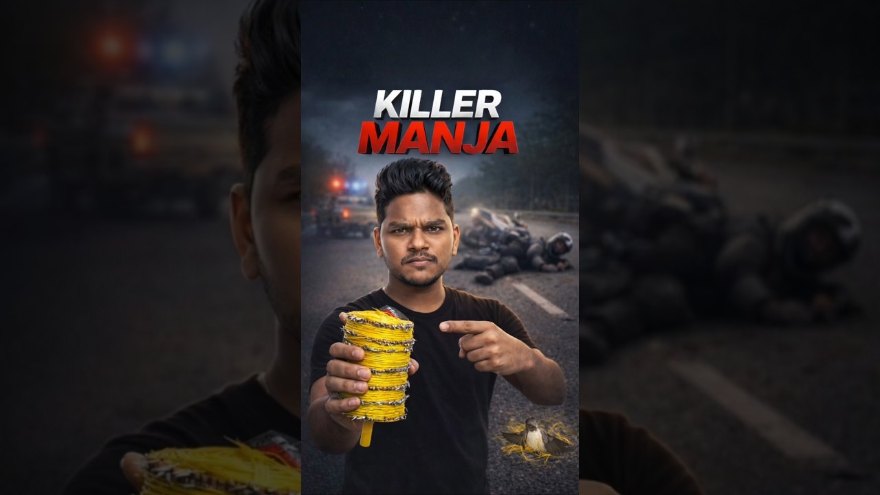 Chinese Manja Kills! 😱 Sankranti Warning