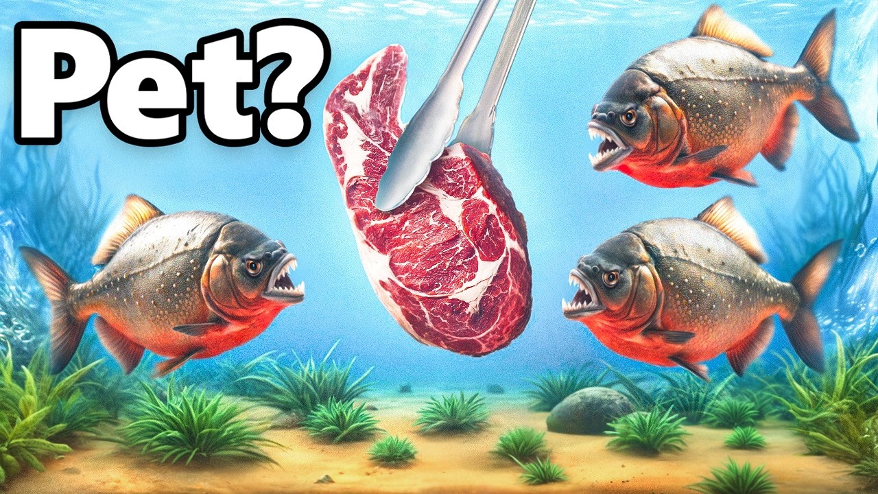 ⁣I Got Pet Piranhas... (yes, really)