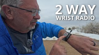 We Test a GMRS Wrist Radio  Does it work?