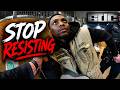 Entitled Customer Harasses Staff, Resists Arrest