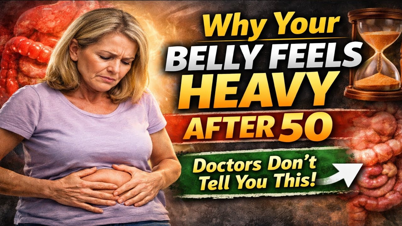 Why Your Belly Feels Heavy After 50 — A Simple Natural Reset That Actually Works