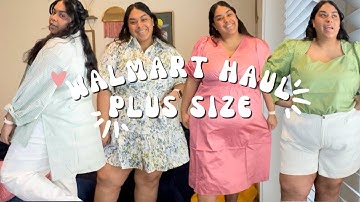 Spring Walmart Haul - Plus Size Try On - 2023