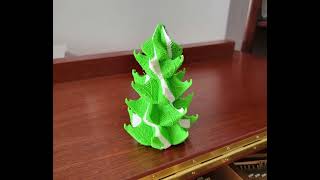 Christmas Tree Desktop Ornament Time-Lapse