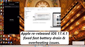 Apple re-released iOS 17.4.1 fixed fast battery drain & overheating issues.