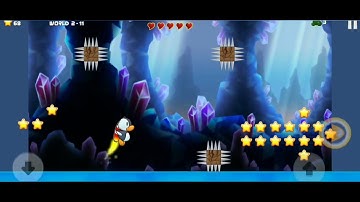 Penguin Super Adventure run World 2 Level 2-11