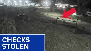 SURVEILLANCE VIDEO: Suspects steal $20K worth of checks from mailboxes in Plymouth, police say