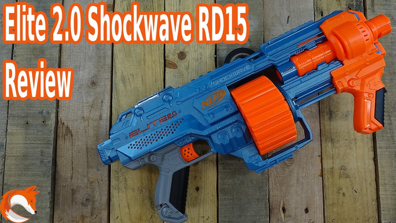 REVIEW] Nerf Elite 2.0 Shockwave RD-15 