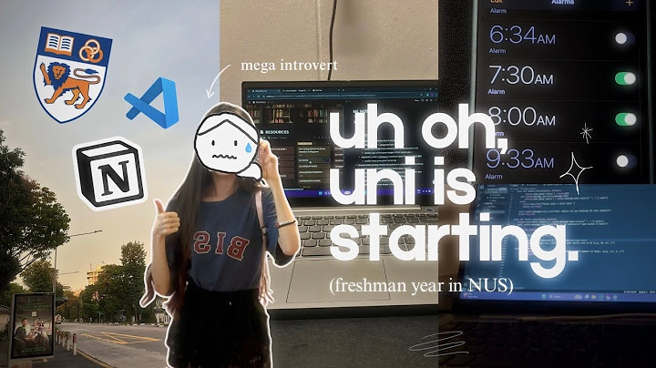 last vlog before uni 🎒✨ | preparing for my first day @ NUS as an introvert (freshman year)