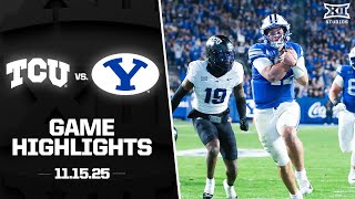 TCU vs. #12 BYU Game Highlights | 2025 Big 12 Football