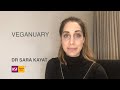 Dr Sara Kayat | Try vegan for the month of January - Veganuary