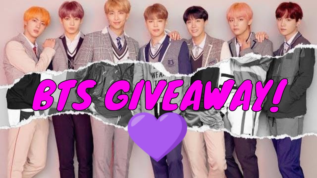 BTS Merch Giveaway September 2018 