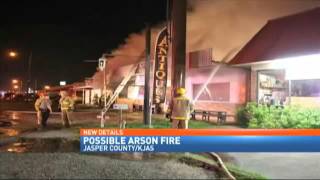 Jasper Fire Marshal has new info on business fire