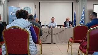 Συζήτηση στο Επιμελητήριο για τις «οχλούσες εργασίες»: Δήμαρχος Λευκάδας Ξεν. Βεργίνης