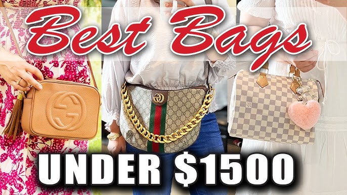 Best Designer Bags for under 1500€ (price per wear) - Gucci, Louis