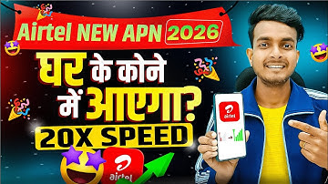 EP 02 | Airtel APN Settings 5G 2026 | Airtel Internet Speed Problem | Airtel Net Speed Kaise Badhaye