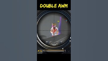 Double awm Vs Pro Player 😨🔥 #badge99 #freefire