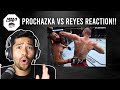 Prochazka vs Reyes REACTION!! - That incredible spinning elbow!