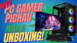 Unboxing e Montagem do PC Gamer Completo da Pichau | Ryzen 5 5500   RX 580 8GB   16GB RAM!