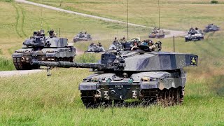 Ex IRON CYCLONE - Armoured Battlegroup in action. 🇬🇧