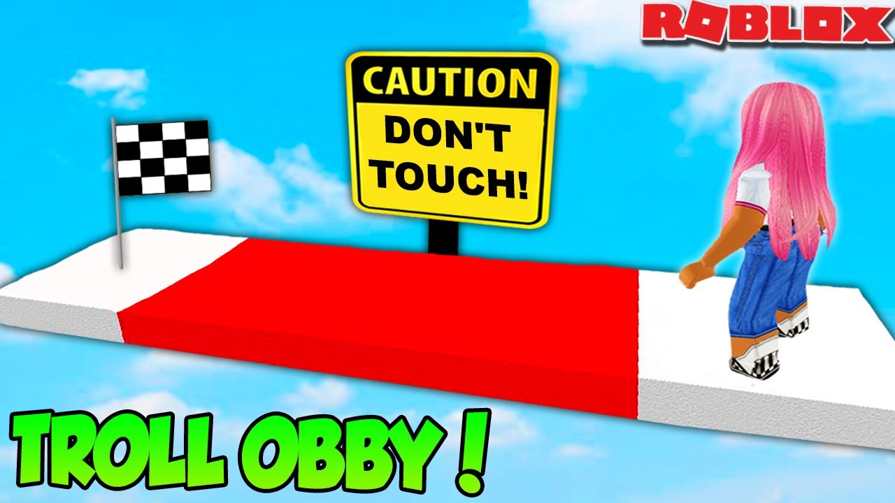 Impossible Troll Obby Roblox Youtube