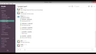 Kloudio Slack bot demo