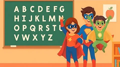 Superhero ABC Song 🦸 ♂️  Learn the Alphabet with Superhero Friends  Fun ABC Song for Kids