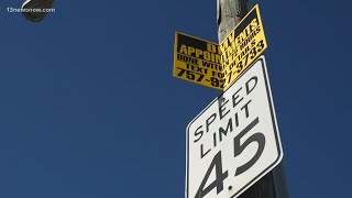 DMV appointment scam: woman warns against yellow signs around Hampton Roads
