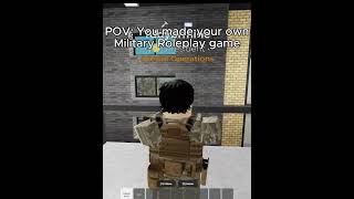 discord.gg/tPXMgrFkW #roblox #militaryrp #robloxmilitary #robloxarmy #robloxshooter