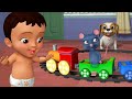 Chuku chuku railu  train song  telugu rhymes for children  infobells