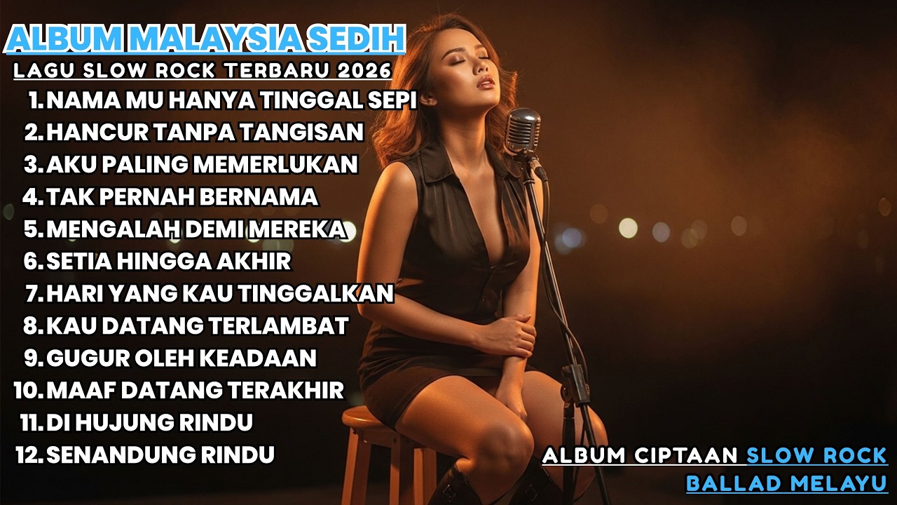 LAGU SLOW ROCK MALAYSIA 80-90AN - LAGU JIWANG 80AN DAN 90AN TERBAIK - KOLEKSI LAGU JIWANG LEGANDA