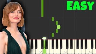 Video thumbnail of "La La Land [Easy Piano Tutorial] (Synthesia/Sheet Music)"